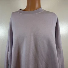 Abercrombie And Fitch Soft Essentials Sweatshirt Mens Size 2XL Purple Crewneck