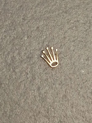 ORIGINAL ROLEX Zifferblatt Krone Logo 3,5 X 3,2 mm. Wappen Dial Crown  Orologio
