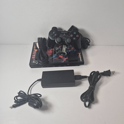 Sony PS2 Slim Console Bundle Controller Memory Card Tested No Games