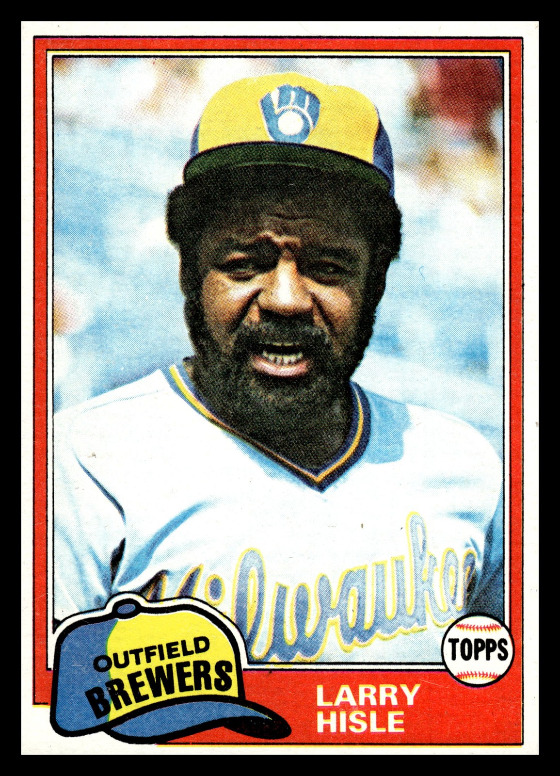 1981 Topps #215 Larry Hisle