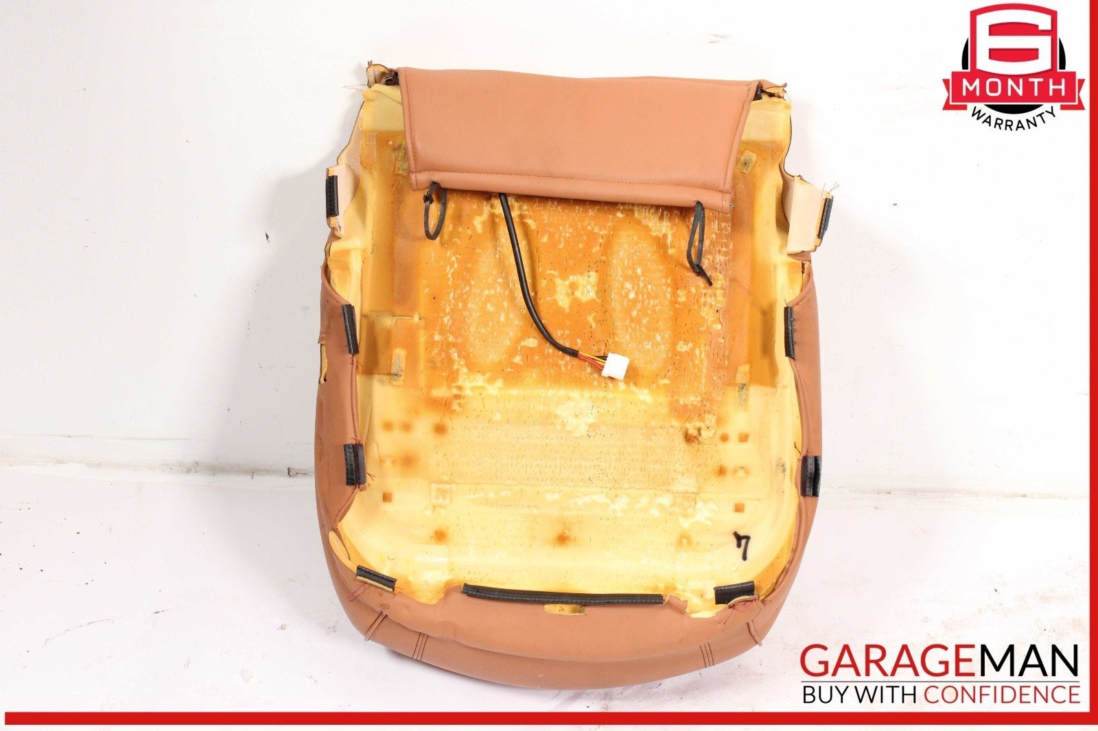 03-08 Maserati Quattroporte M139 Front Left Lower Bottom Seat Cushion OEM