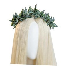 Green Greek Laurel Crown - Woodland Goddess Greek Hairband for Toga green