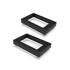 2Pcs Black Protective Edge Guard for M5 Lectric XP, Soft Protective Cover Bike