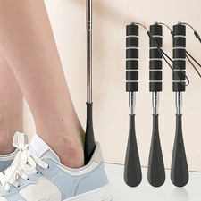Shoe Horn Extra Long Handle Stainless Steel 28" Handled Metal Shoehorn Horns