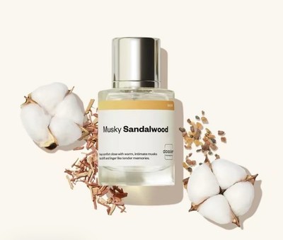 Musky Sandalwood, Dossier, 50ml | Inspired by Phlur Missing Person