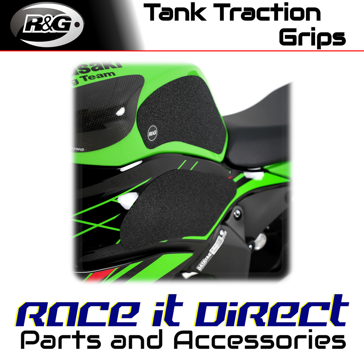 Tank Traction Grips for Kawasaki ZX6-R 2020-2026 R&G | eBay