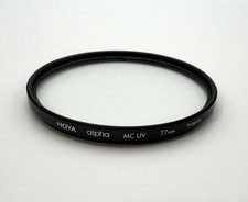 Hoya 77mm UV Filter, alpha MC UV, made in Philippines
