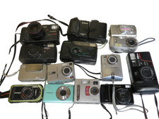 Camera Lot of 14 PARTS/REPAIR Nikon Canon Olympus Samsung