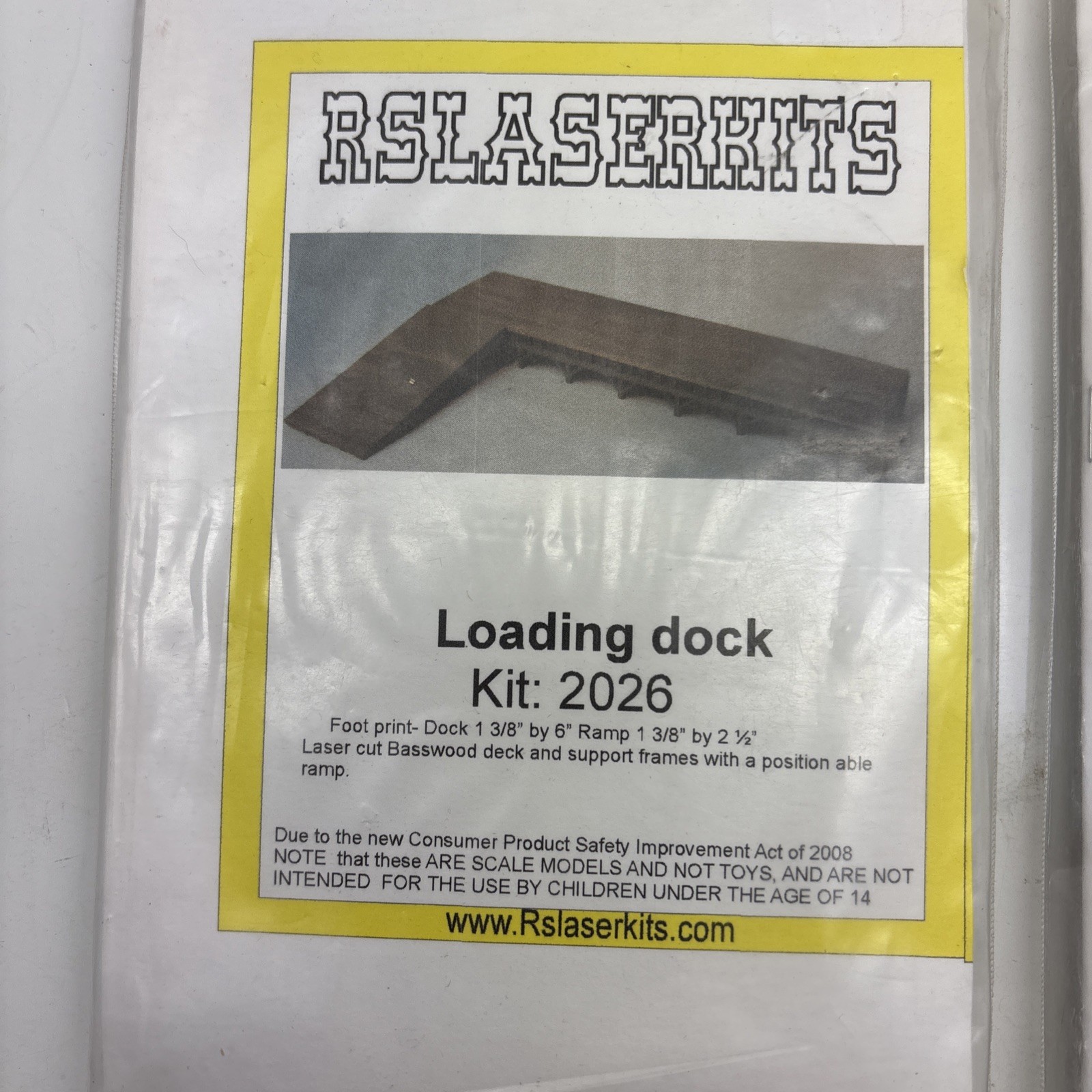 RS Laser Kits. Ho Scale Building Kits (6)