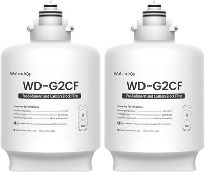 Waterdrop WD-G2CF Filter, Replacement for WD-G2-W, WD-G2-B, WD-G2P600 RO System