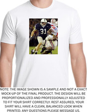 Paul Posluszny Photo Penn State Nittany Lions Ncaa Football Tshirt