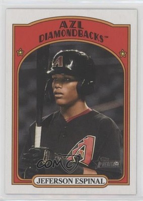 2021 Topps Heritage Minor League Edition Jeferson Espinal #33 1m8