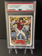 2023 Topps Holiday Corbin Carroll PSA 9 MINT RC #H113 - Free Shipping