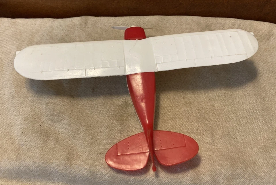 Vintage 1960’s Hubley Plastic Piper Pacer Airplane Toy - Parts Restore - Image 3 of 4