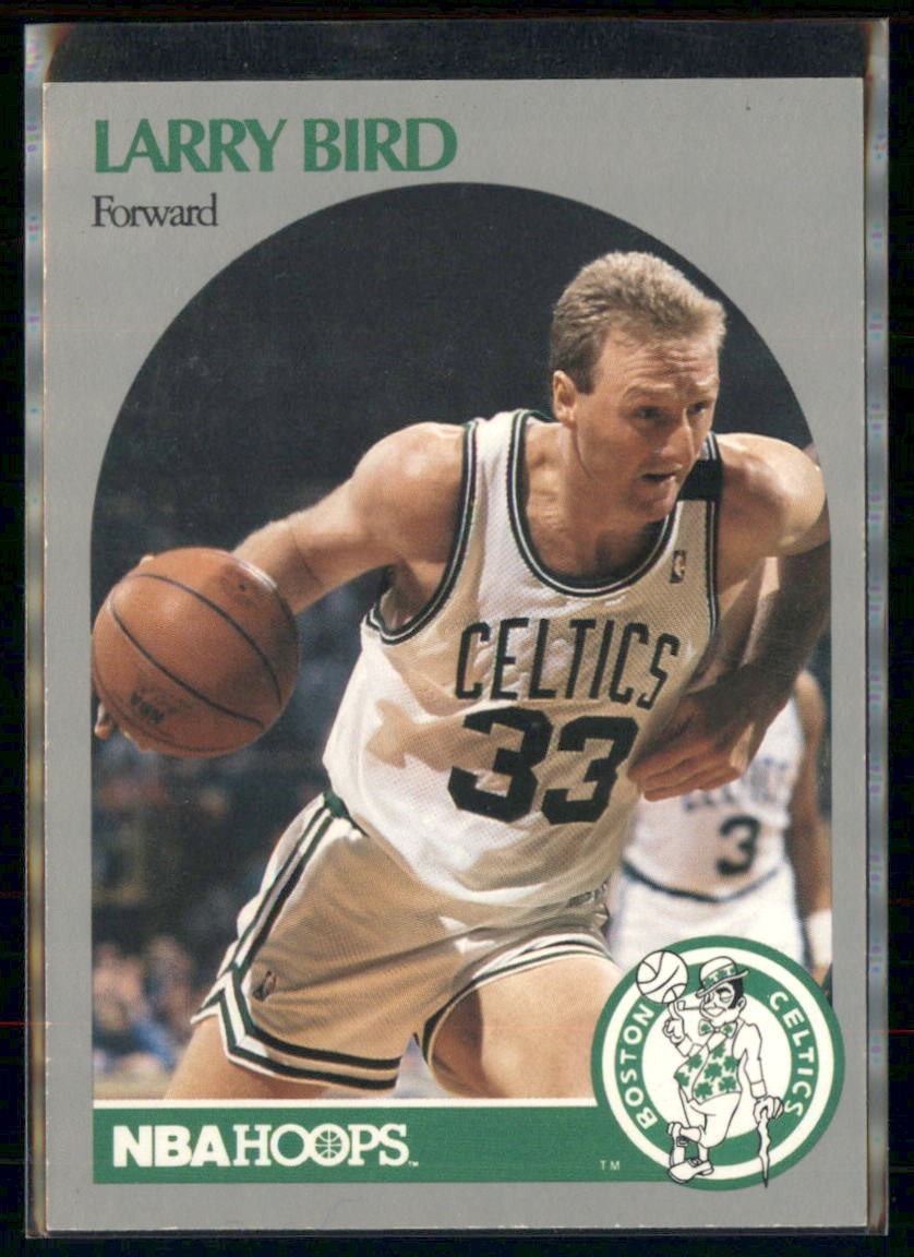 1990-91 Hoops #39 Larry Bird Boston Celtics