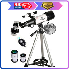 Gskyer 70mm AZ Mount Telescope for Beginners-Includes Bag,Phone Adapter Remote