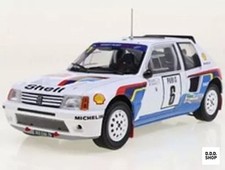1/24 Peugeot 205 T16 1985 Monte Carlo Rally Salonen Harjanne Diecast Model Car
