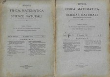 Rivista di Fisica, Matematica e Scienze Naturali - Anno 7° (Serie II) - 1932 - N