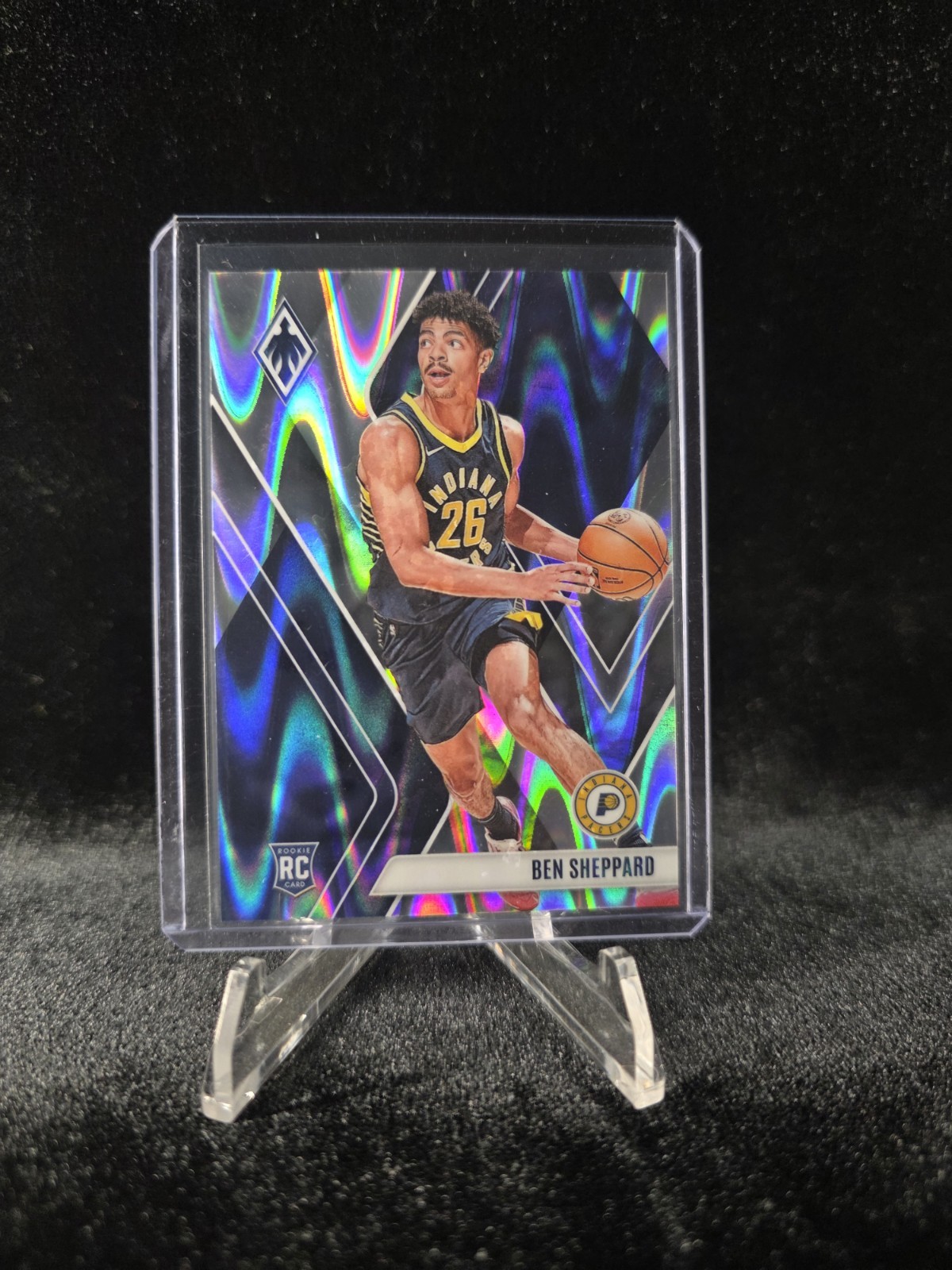 Ben Sheppard #253 Seismic 72/125 - 2023-24 Panini Phoenix - RC - Indiana Pacers