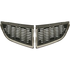 Grille For 2004-2006 Mitsubishi Galant Set Of 2 Left Right Side Plastic