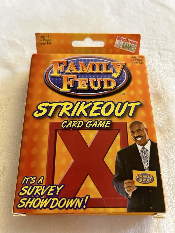 Family Feud Strikeout Card Game BRAND NEW