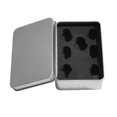 Metal Gaming Card Box Playing Card Container Card Storage Case Packing Box