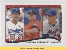 2014 Topps League Leaders Clayton Kershaw Jose Fernandez Matt Harvey READ 0l2