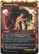 Monstrous Rage Secrets of Strixhaven: Mystical Archive Magic: The Gathering LP