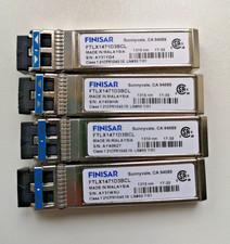 4X Finisar FTLX1471D3BCL 10Gb LR 1310NM 10KM SFP + nadajnik-odbiornik 10000BaseLC pojedynczy