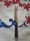 Antique Civil War Era Cutlery Knife With Wood Handle