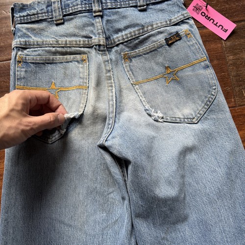 1970s Made in USA H.A.S.H Jeans Wide Leg Women's 25x27  - Picture 8 of 9
