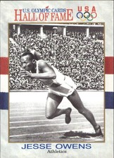 1991 Impel U.S. Olympic Hall of Fame #1 Jesse Owens - NM-MT