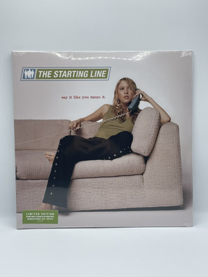 NEW The Starting Line Say It Like You Mean It Green Cream Vinyl
