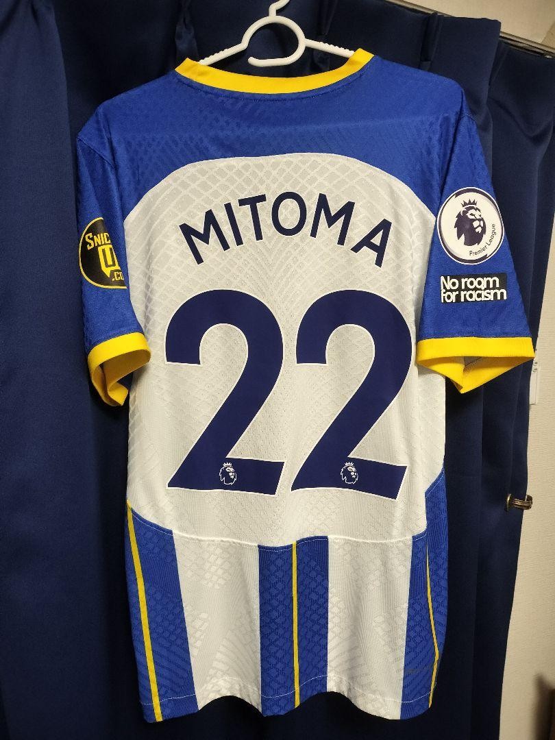 Brighton & Hove Albion Mitoma 22オーセンティック NIKE Brighton Hove Albion 22/23 Jersey Mito Kaoru #22 Size L