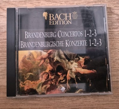 CD Bach Edition Brandenburgische Konzerte 1-2-3