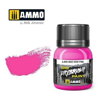 AMMO by Mig: DIO Acrylic Drybrush Paint - 40ml - Singles 54 Dry Brush Colors