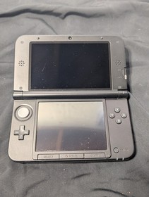 Nintendo 3DS XL Flame Red Handheld Console with Stylus, Charger & Manual
