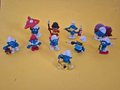 10  SchlümpfePeyo/Schleich - Figuren  Konvolut