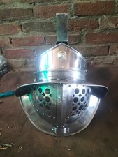 Helmet Medieval Roman Warrior Gladiator Handmade Armor Replica