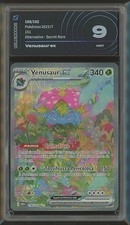 Pokemon Card Venusaur ex 198/165 151 ITA Italian AiGrade 9 no psa