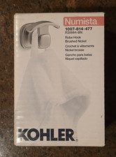 KOHLER Numista R30664-BN Bathroom Robe Hook in Vibrant Brushed Nickel