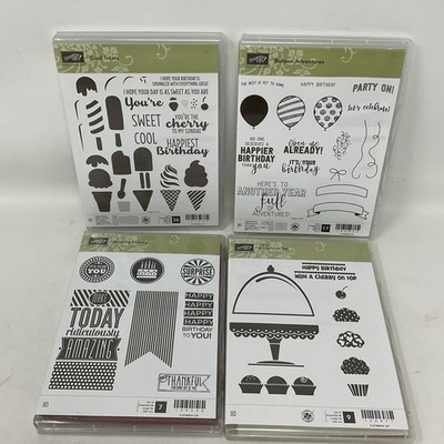 Stampin Up BALLOON ADVENTURES, AMAZING BIRTHDAY & COOL TREATS Bundle