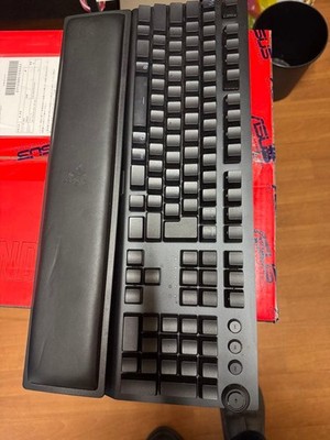 Razer BlackWidow V3 Pro Wireless US Green Switch Tastatur Schwarz Gebraucht G...