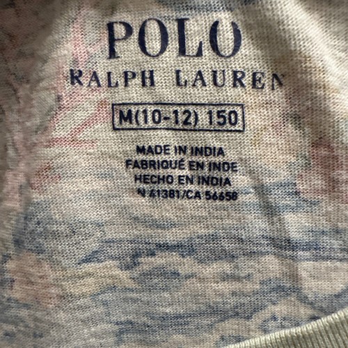 Polo Ralph Lauren Hawaiian Hula Girl T Shirt Boys Size M (10-12) 100% Cotton - Picture 8 of 11