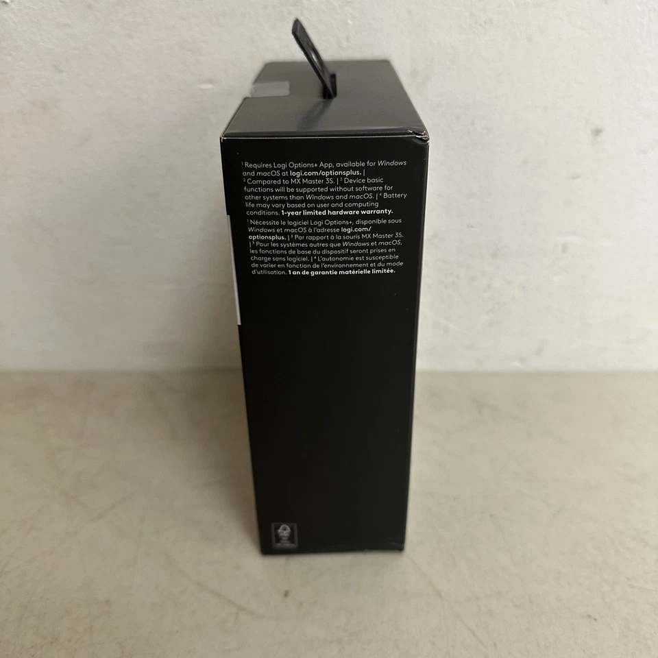 Logitech MX Master 4 Wireless Mouse with Quiet Clicks 8K DPI Bluetooth Graphite - Image 3 of 4