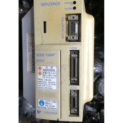 1PC used yaskawa SGDE-08AP Servo Driver Free shipping