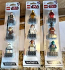 LEGO Star Wars-Magnet sets(3)-Solo-852845, Leia-852843 & Palpatine-852844! WOW!