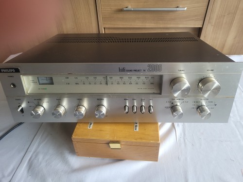 SUPER PHILIPS VERSTÄRKER hifi SOUND PROJECT TA 2000 TOP ZUSTAND!! Vintage-Flair