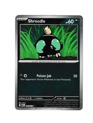 Shroodle 091/132 Reverse Holofoil Common ME01: Mega Evolution