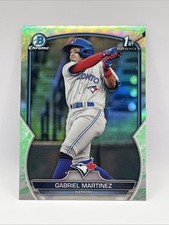 2023 Bowman Chrome Lunar Glow Refractor Prospects Gabriel Martinez #BCP-45